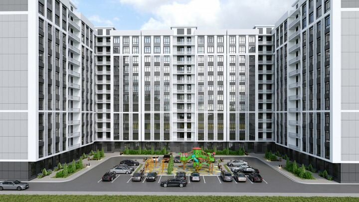 1-к. квартира, 50,3 м², 1/12 эт.