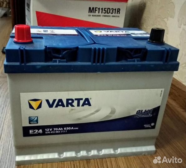 Аккумулятор varta e24