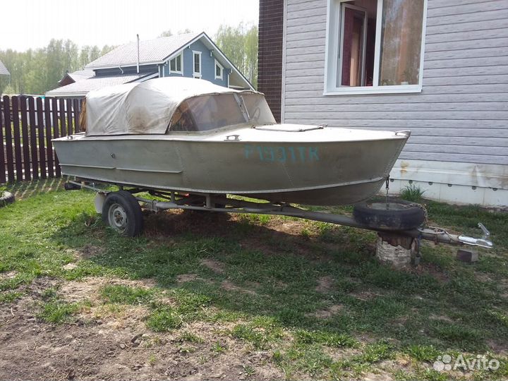 Лодка Прогресс с мотором Nissan Marine 18