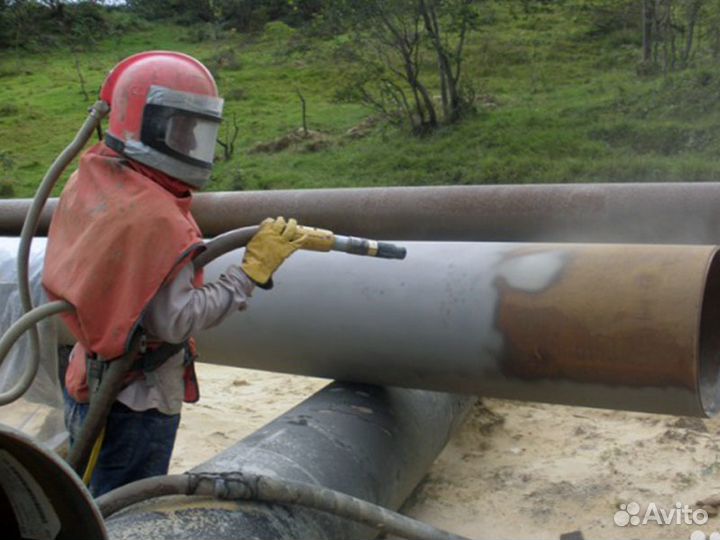 Пескоструйная очистка