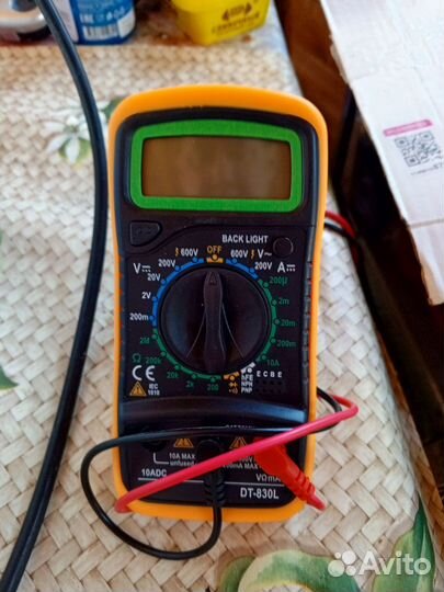 Тестер мультиметр