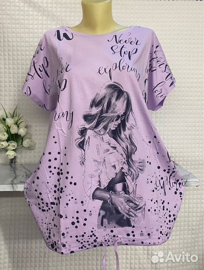 Футболка 48р до 54р