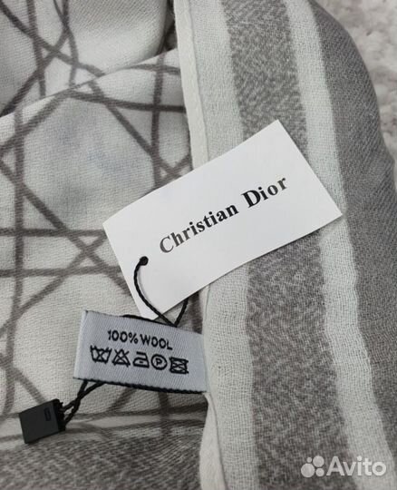 Шерстяной платок Christian Dior