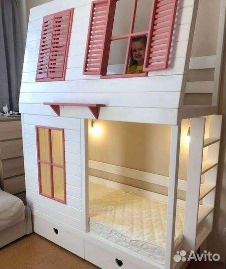 Детская кровать для двоих от 3 лет