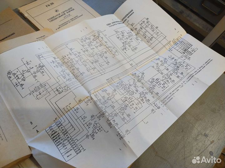 Принципиальные схемы на измерительные приборы СССР