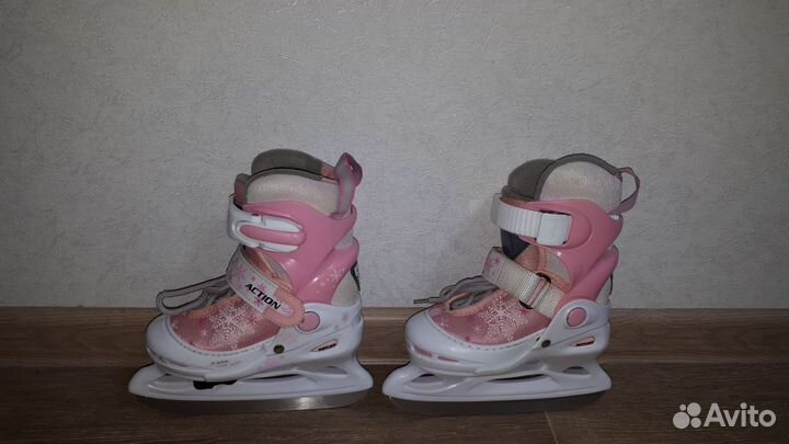 Коньки детские раздвижные 26-29