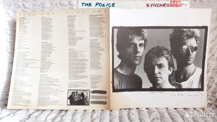 The Police – Synchronicity, 1983 Japan, promo