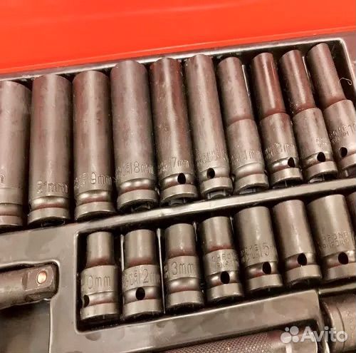 Набор ударных головок 27 предметов