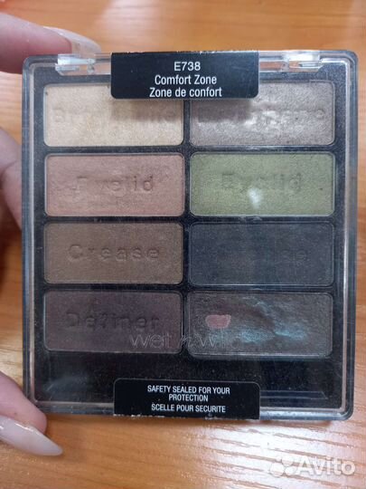 Палетка теней Wet n wild