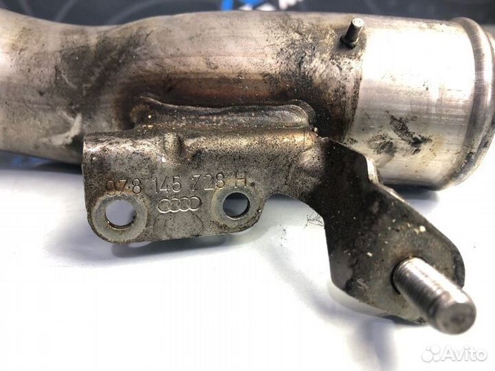 Патрубок интеркулера Audi Allroad C5 BES 2004