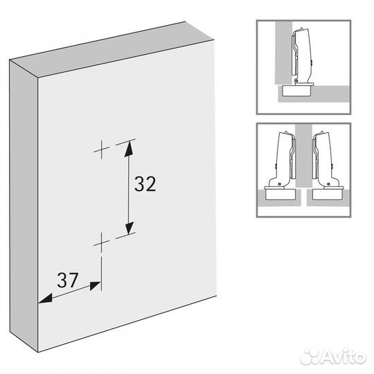 Монтажная планка system 8099 для sensys/intermat