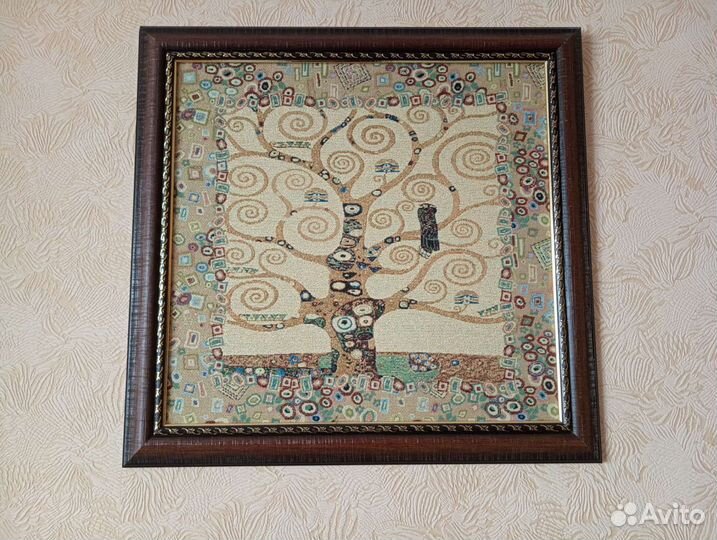 Картина гобелен Густав Климт