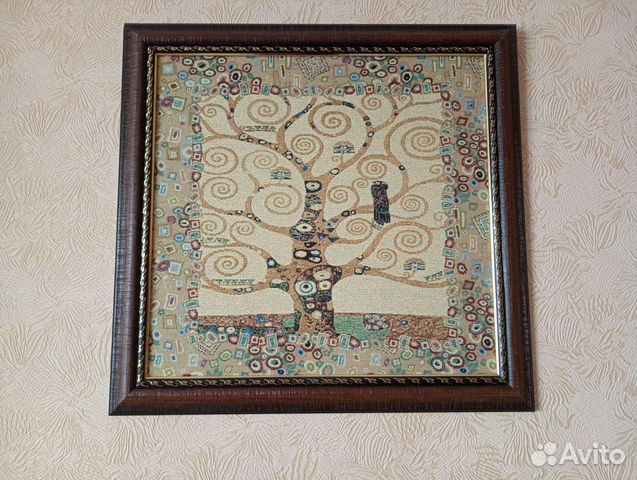 Картина гобелен Густав Климт