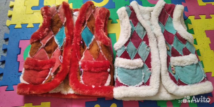 Жилетка детская для девочки