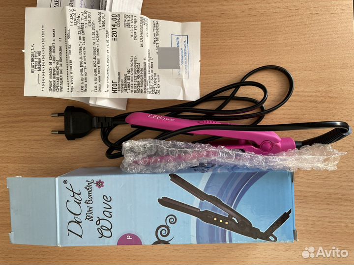 Мини щипцы гофре