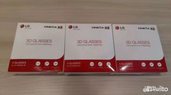 3D очки для LG телевизоров (новые)