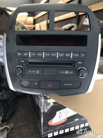 Штатная магнитола на Mitsubishi ASX
