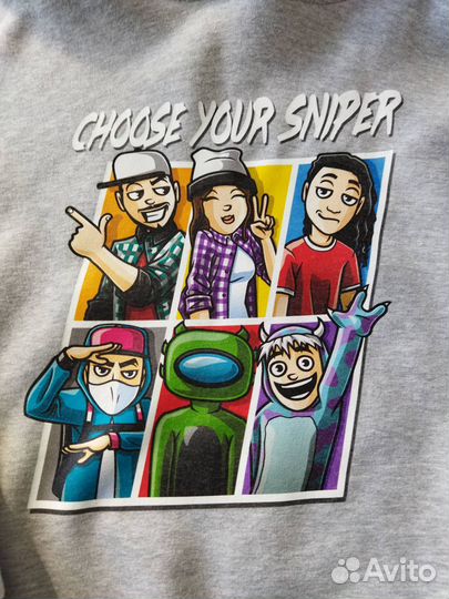 Толстовка худи мерч 