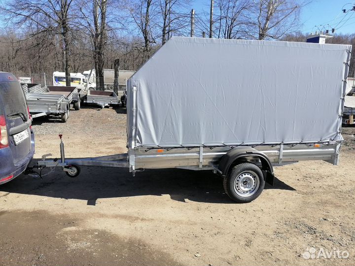 Прицеп 11.022 с тентом аэро 150см.Помощь в ремонте