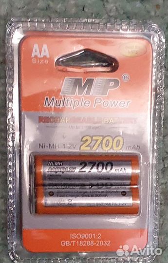 Аккумулятор пальчиковые и мизинчиковые