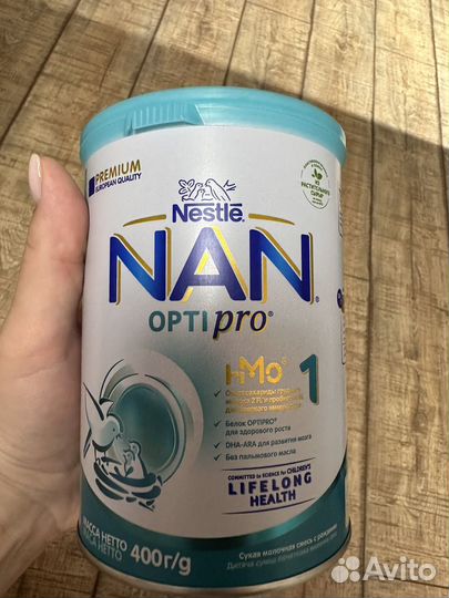 Детская смесь Нан опти про 400 гр