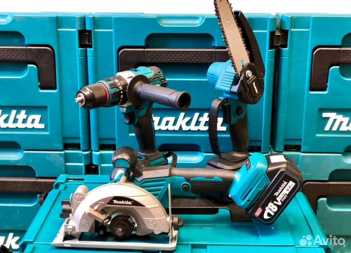 Аккумуляторный инстpумент 6 в 1 makita mk92