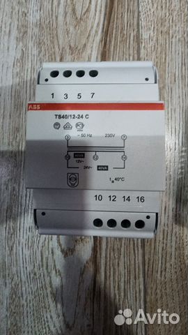 Трансформатор однофазный 24V 12V 40VA купить в Химках с доставкой ...