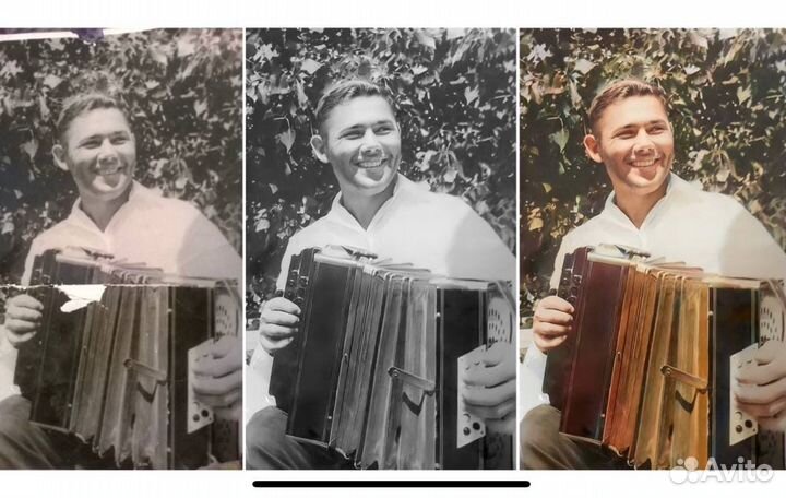 Восстановление старых фотографий