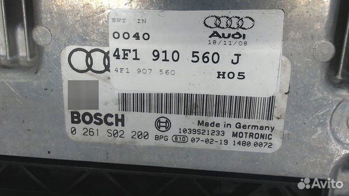 Блок управления двигателем Audi A6 (C6), 2009