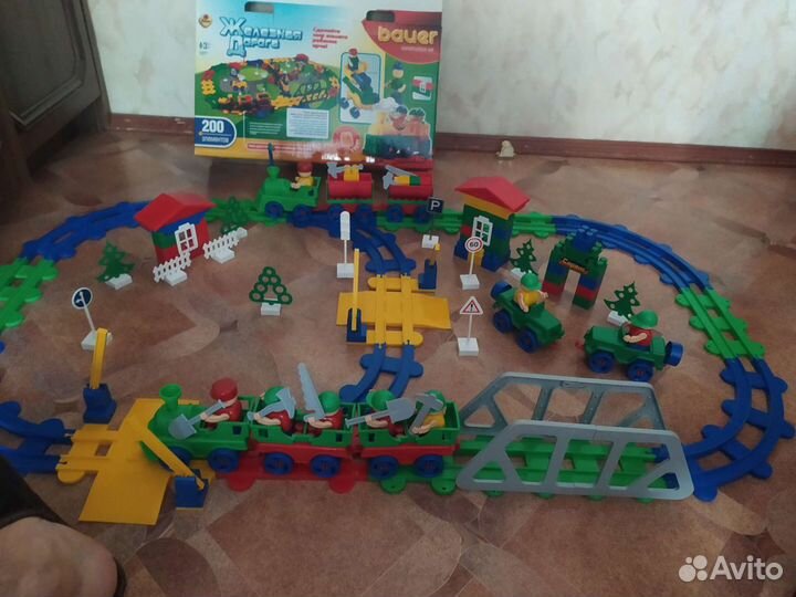 Конструктор детский Игрушка железная Дорога