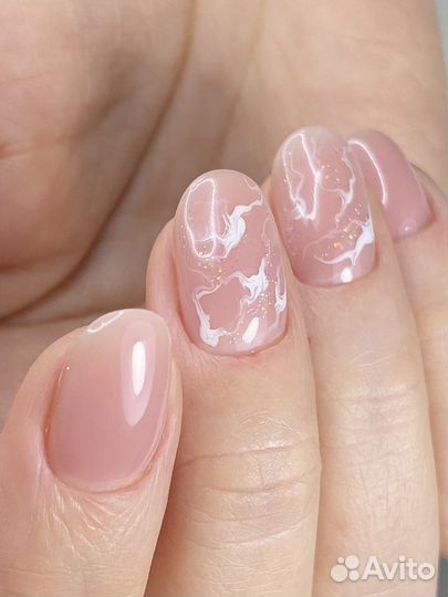 Маникюр + Укрепление ногтей