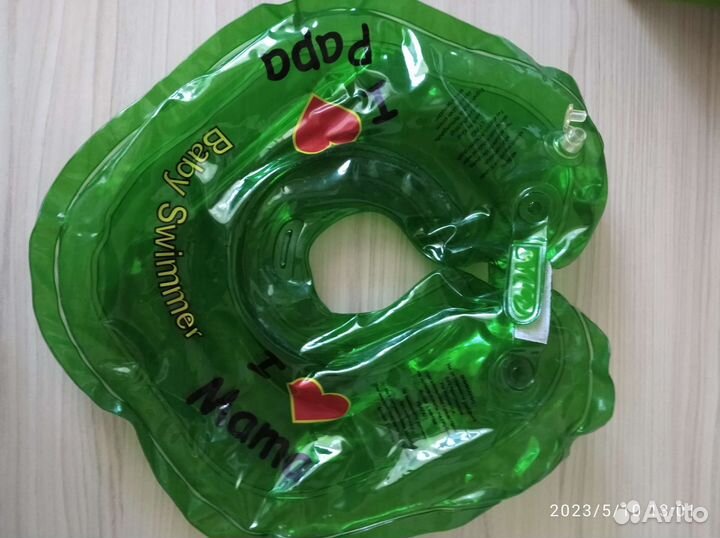 Круг для купания и гамачок для ванночки