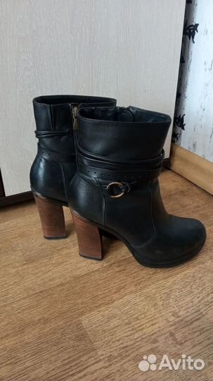 Ботильоны натуральная кожа женские демисезонные 37