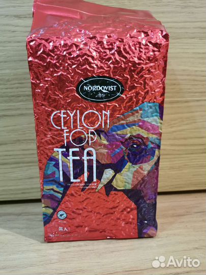 Чёрный цейлонский чай Финляндия Nordqvist 1кг
