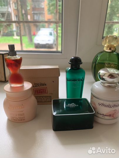 Духи винтаж. Наборы Маст Картье. Пуазон Тендр