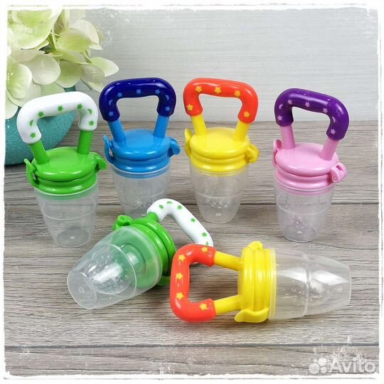 Ниблер силиконовый. Для первого прикорма нимблер