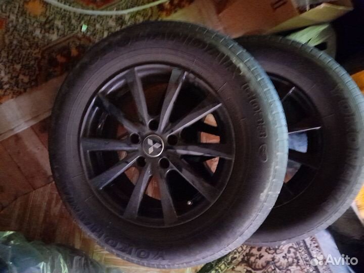 Колеса в сборе R16 летние на Mitsubishi Outlander