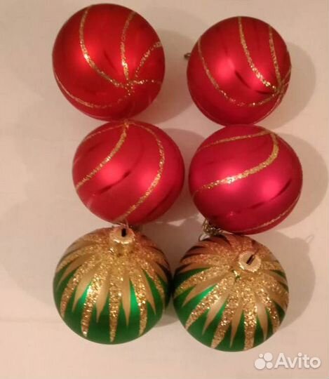 Елочные украшения 60-70-х годов 20 в