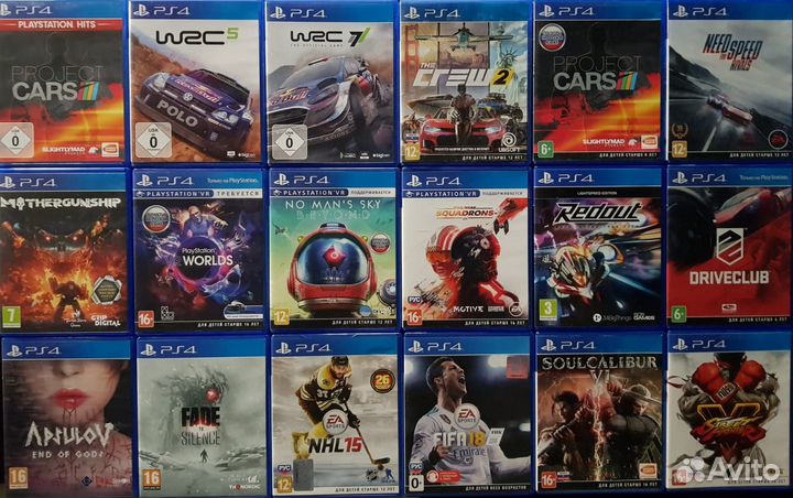 Игры на PS4 по 1500