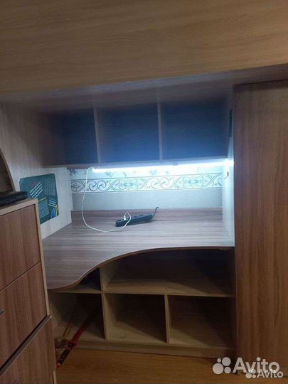 Детский уголок для школьника со спальным местом