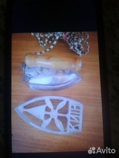 Утюг тяжелый спиральный металл СССР