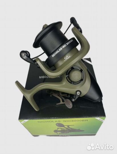 Карповые катушки с байтранером kaida nicholas