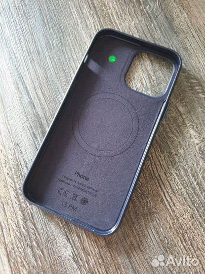 Чехол с MagSafe ориг. для iPhone 13 Pro Max Кожа