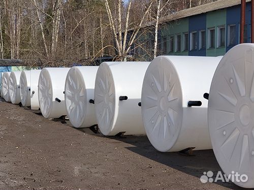 Горизонтальная цилиндрическая емкость ргс 18000 л