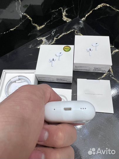 Airpods pro 2 с шумоподавлением(гарантия+чехол