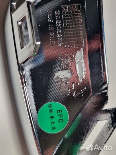 Молдинг переднего бампера правый Geely Monjaro