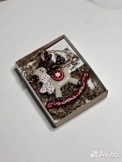 Елочные игрушки из эпоксидной смолы