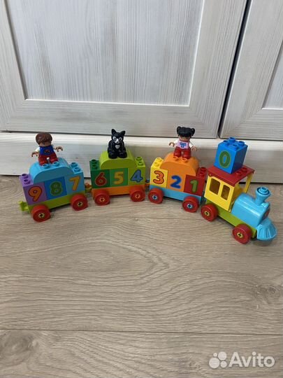 Lego дупло паровозик