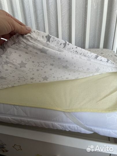 Бортики, одеялко, простынь