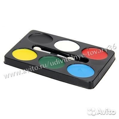 Набор грима, 6 цветов, аппликатор В комплекте